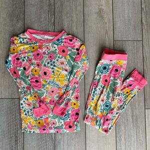 Little Sleepies Floral Pajama Set